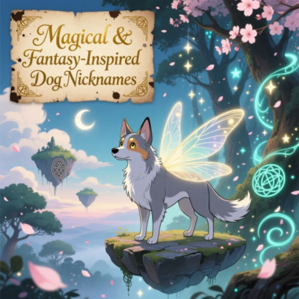 Magical & Fantasy-Inspired Dog Nicknames