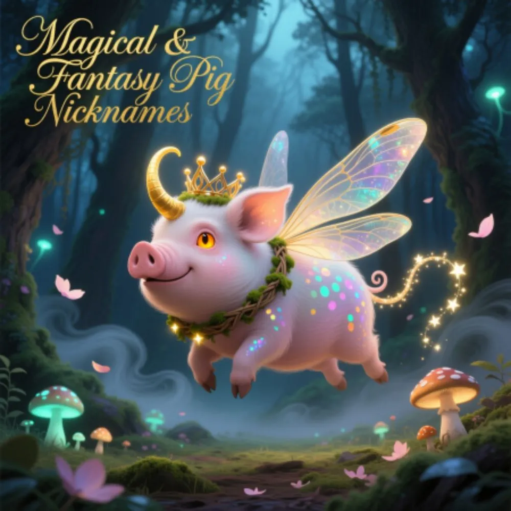 Magical & Fantasy Pig Nicknames