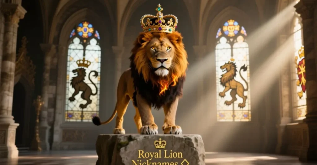  Royal Lion Nicknames 