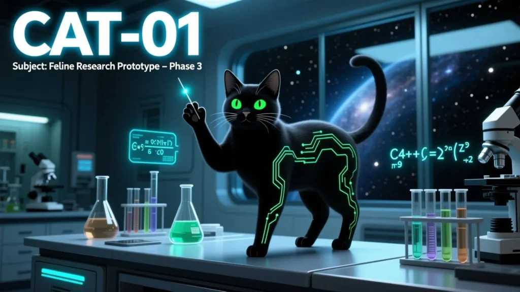 Science-Inspired Cat Nicknames 