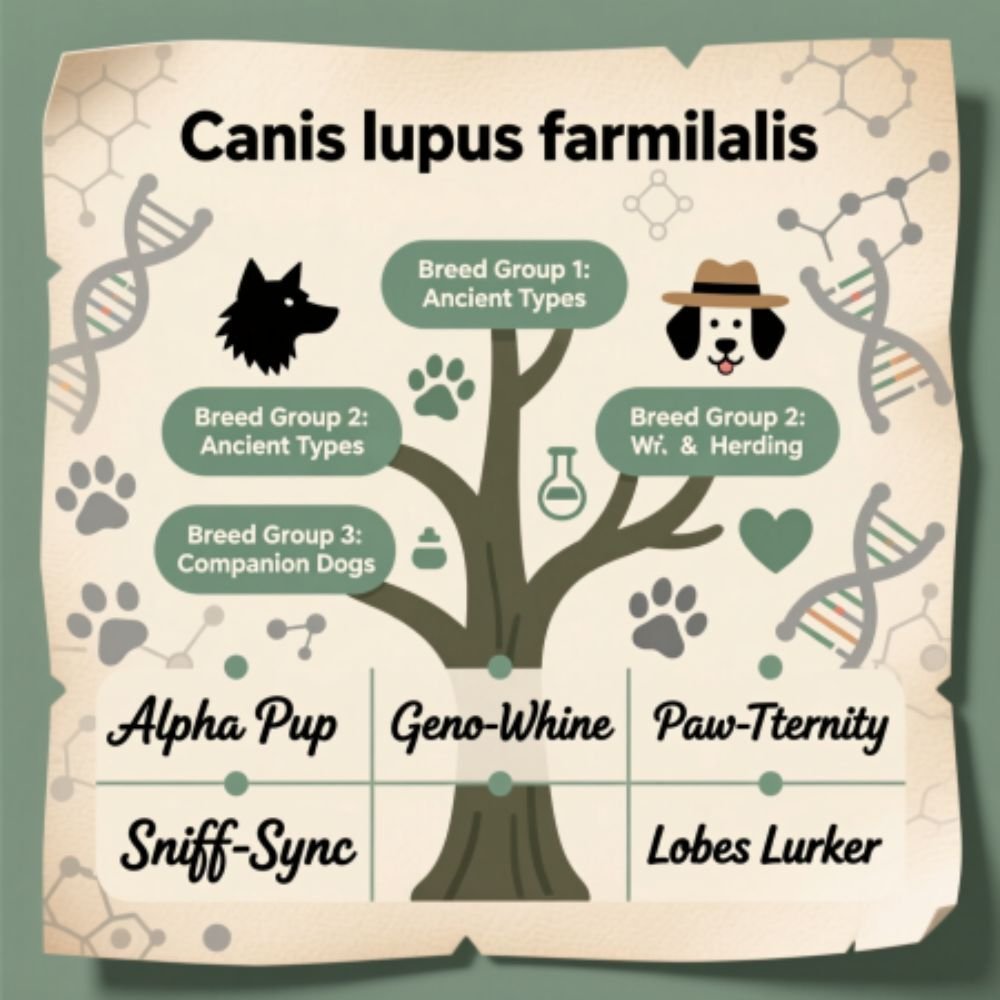 Nicknames Based on Dog Taxonomy 📚