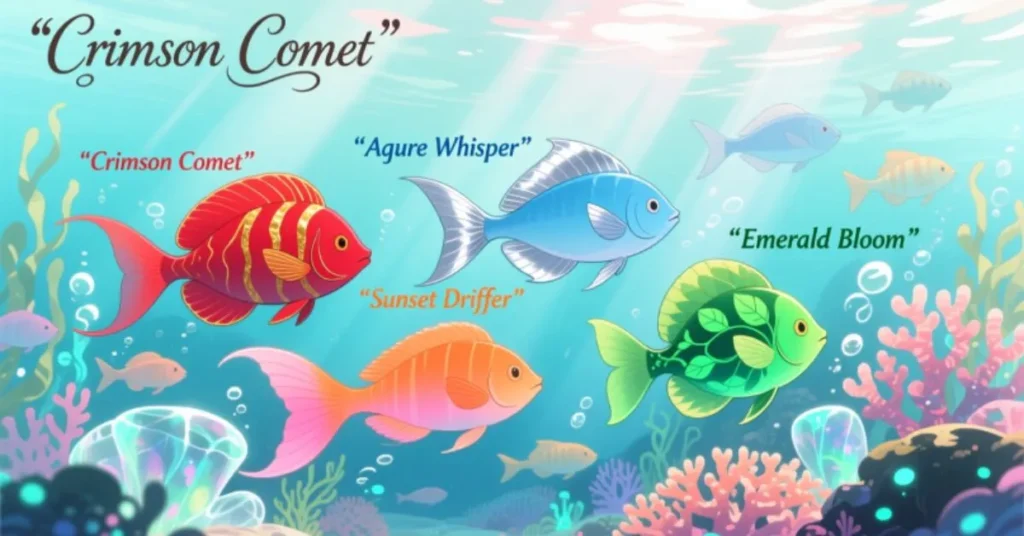 Color-Based Fish Nicknames