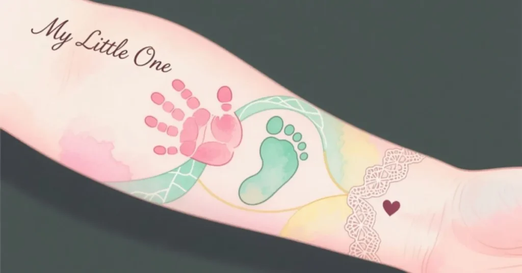 Baby-Inspired Nicknames for Forearm Tattoos