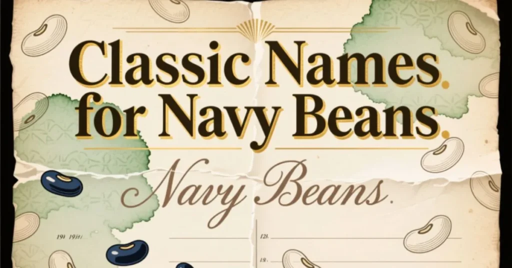 Classic Names for Navy Beans