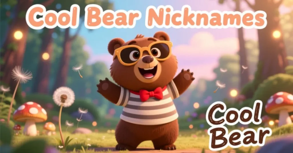 Cool Bear Nicknames
