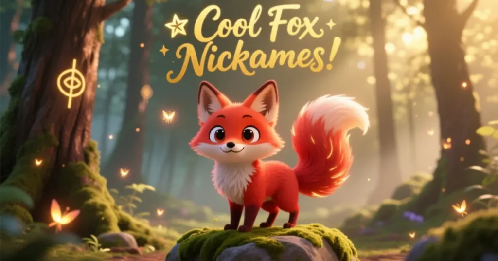 Cool Fox Nicknames