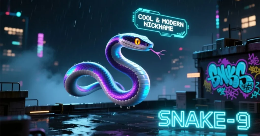 Cool & Modern Nicknames for Snake
