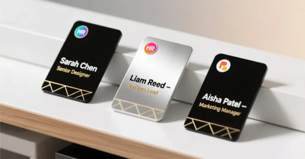 Cool Name Tags for Work