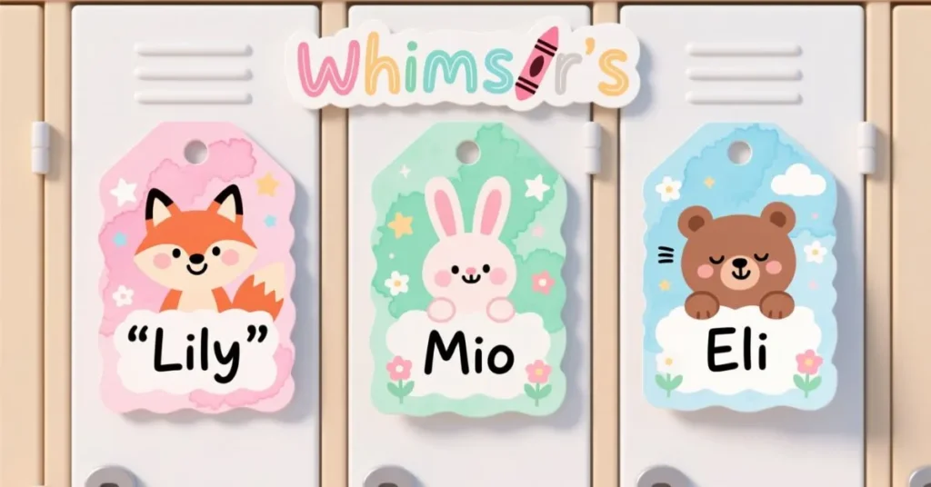 Cute Name Labels for Daycare