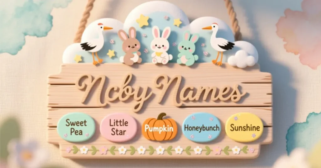 Cute Nicknames for Baby Name Sign