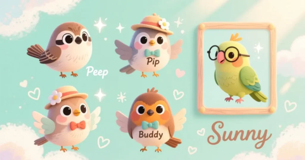 Cute Nicknames for Birds