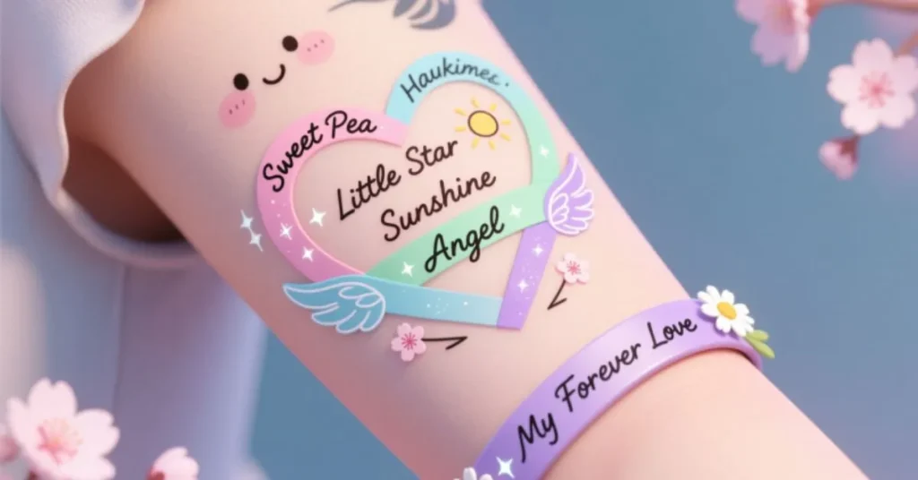 Cute Nicknames for Daughter Tattoos