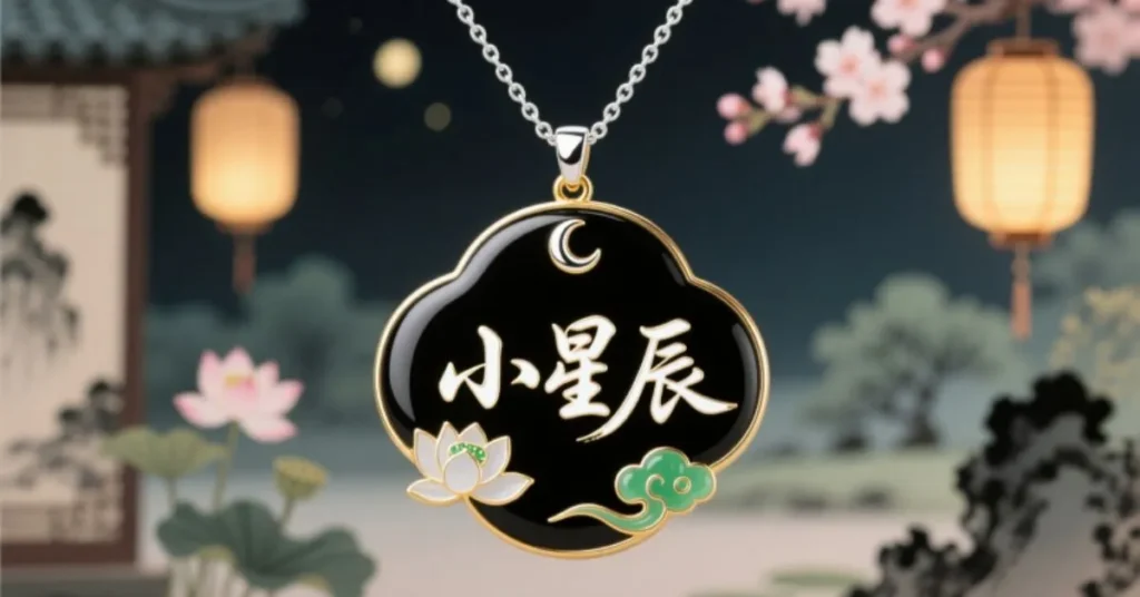 Elegant Nicknames for Baby Name Necklace for Mom