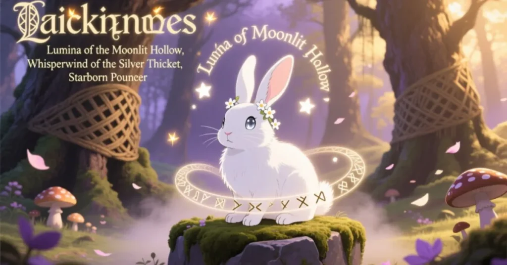  Fantasy & Magical Rabbit Nicknames 