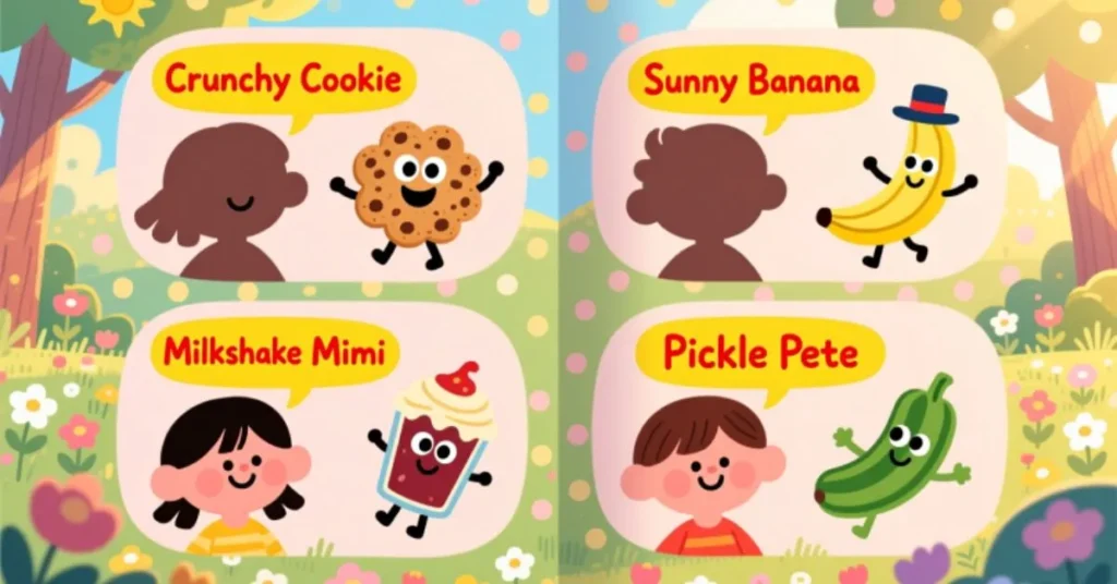 Food-Inspired Nicknames 
