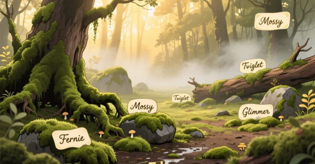Forest & Nature Moss Nicknames