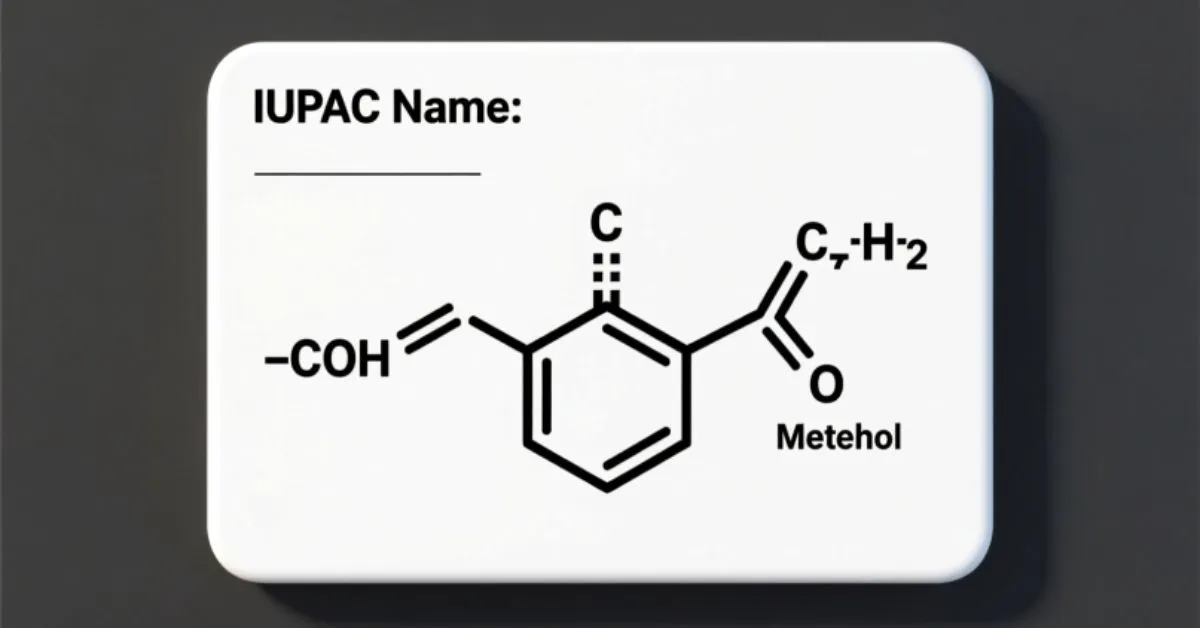 IUPAC Name for the Following Compound