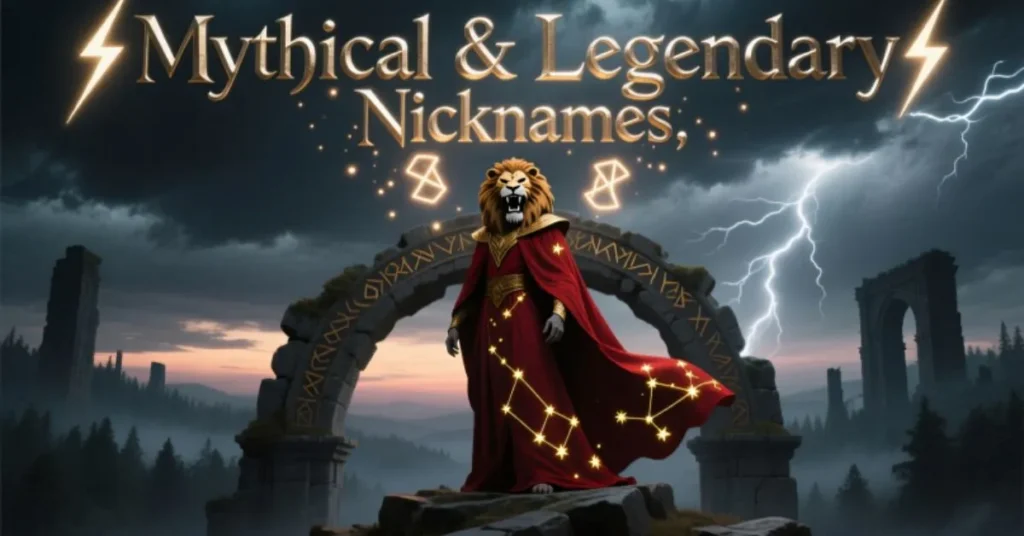 Mythical & Legendary Nicknames
