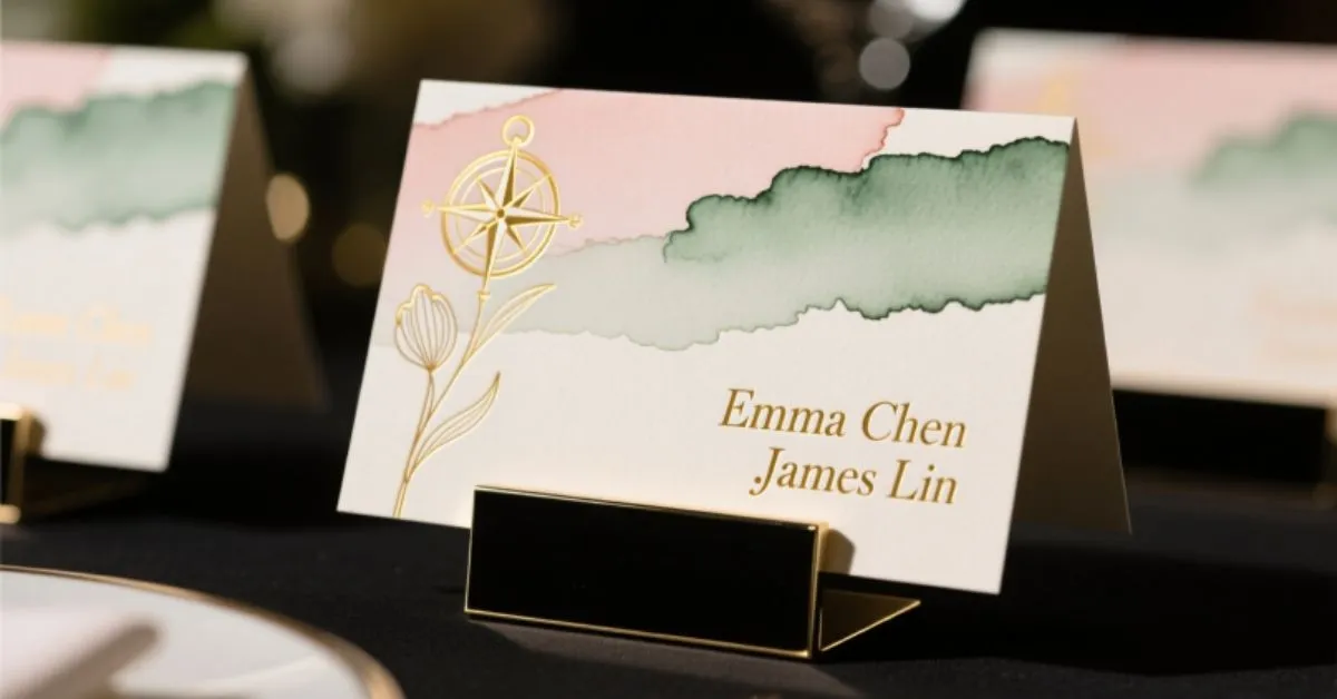 Name Cards for Table