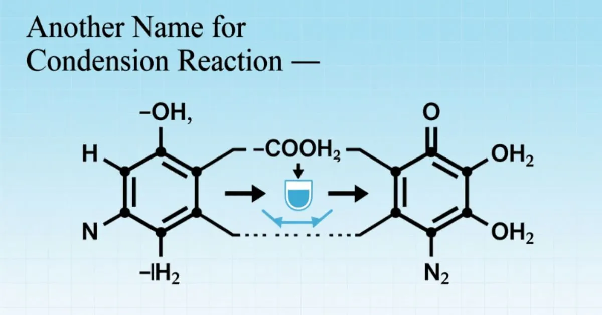 Another Name for Condensation Reaction