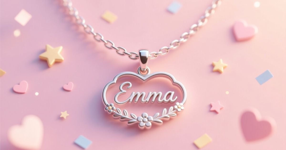 Name Necklace for Kids
