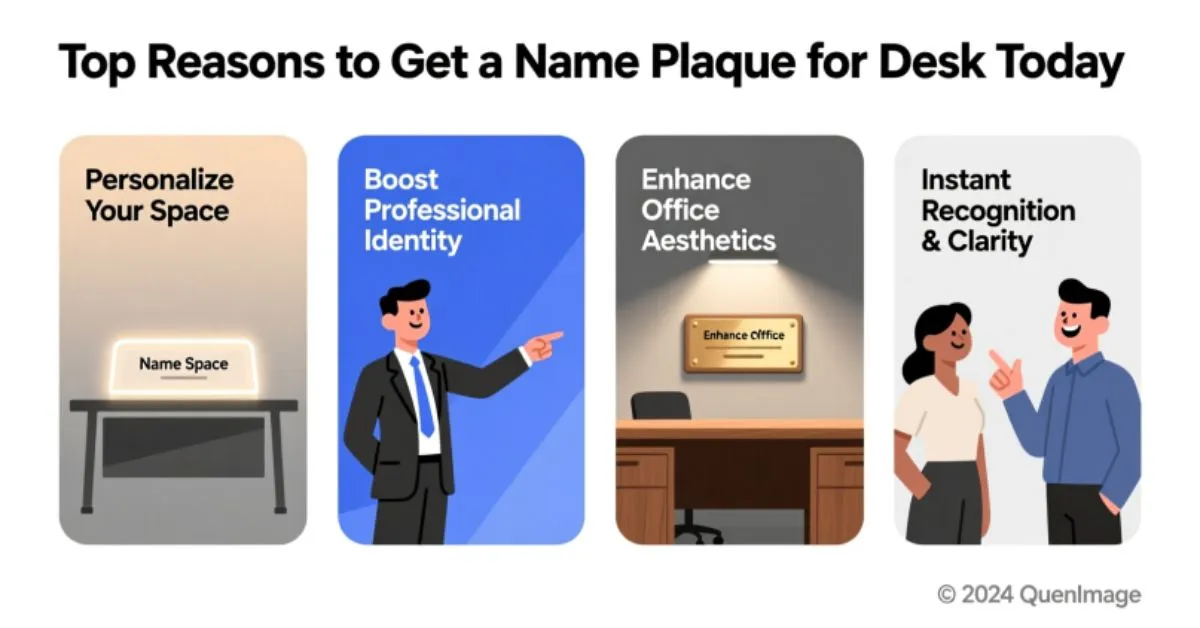 Name Plaque for Desk