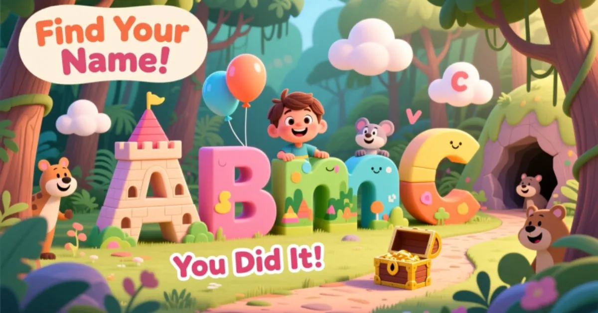 Name Puzzle for Kids