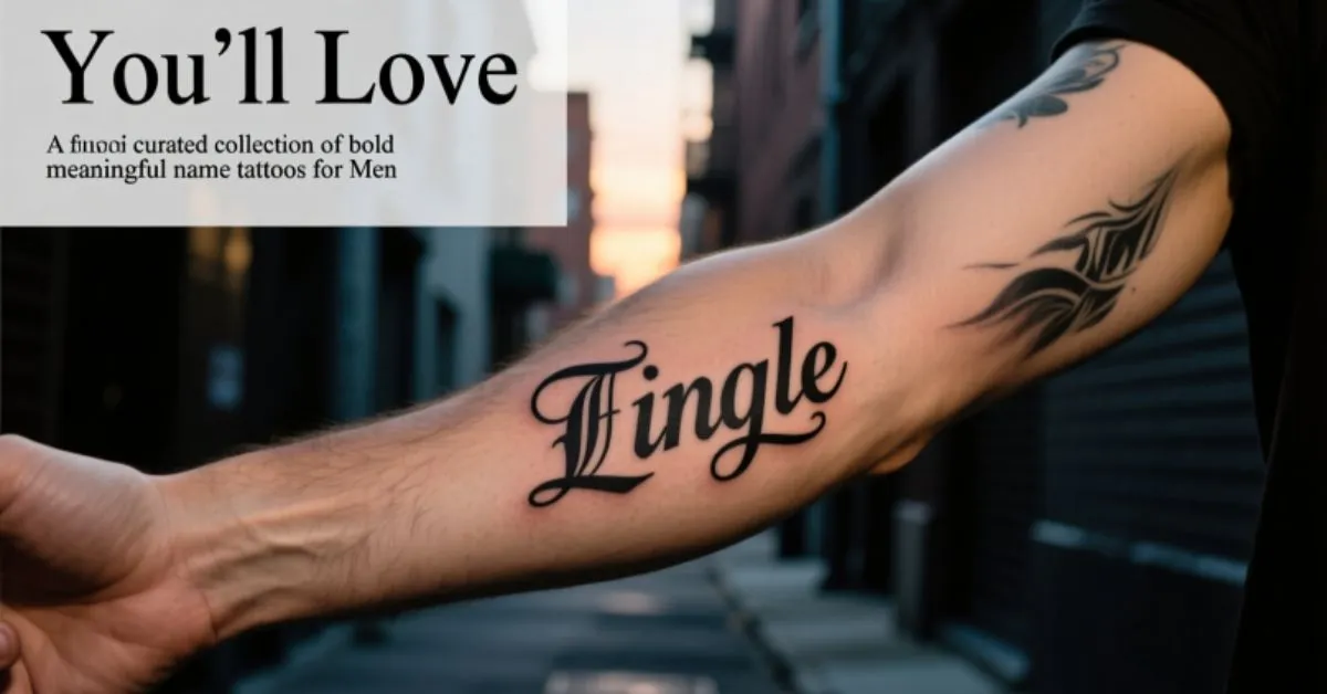 Name Tattoos for Men