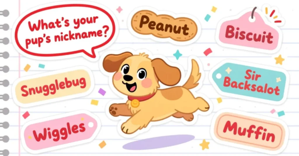 Playful Dog Nicknames