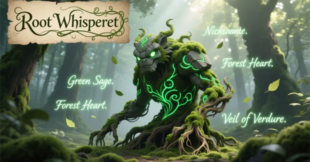 Powerful Moss Nicknames