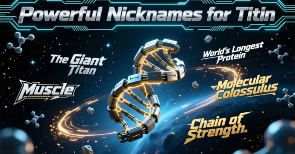 Powerful Nicknames for Titin 