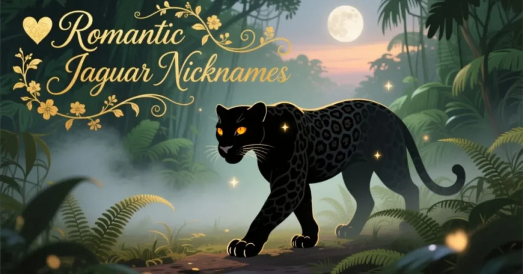 Romantic Jaguar Nicknames