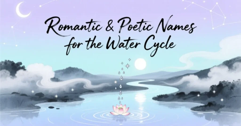 Romantic & Poetic Names for the Water Cycle