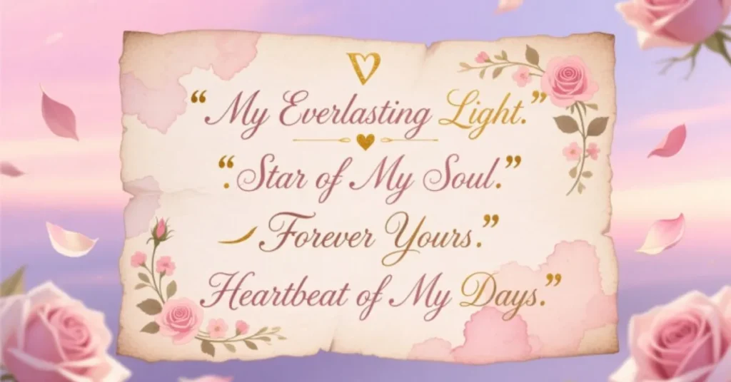 Romantic-Style Nicknames