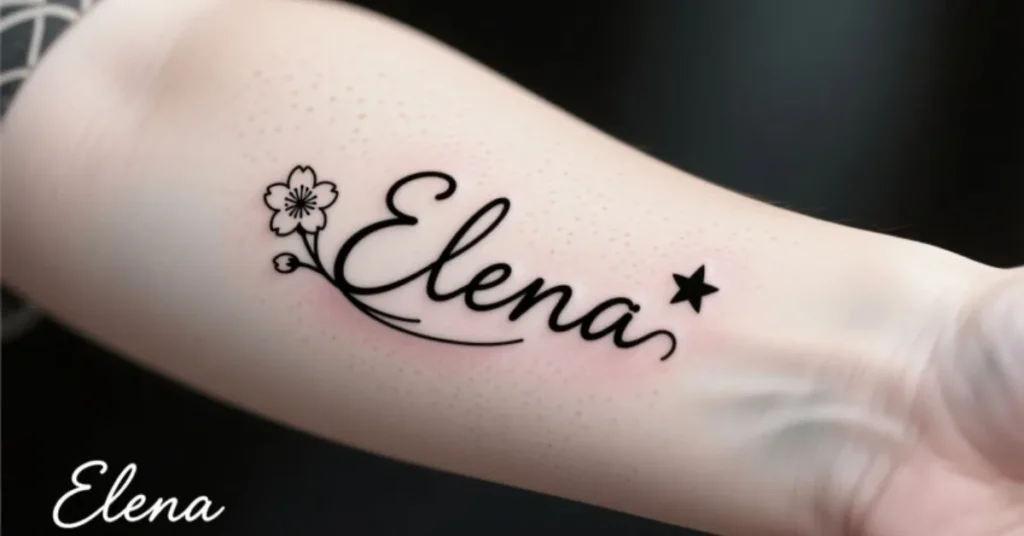 Script & Font-Based Tattoo Ideas