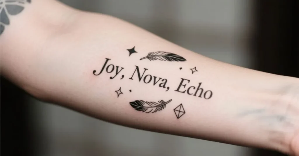 Short Nicknames Perfect for Forearm Tattoos
