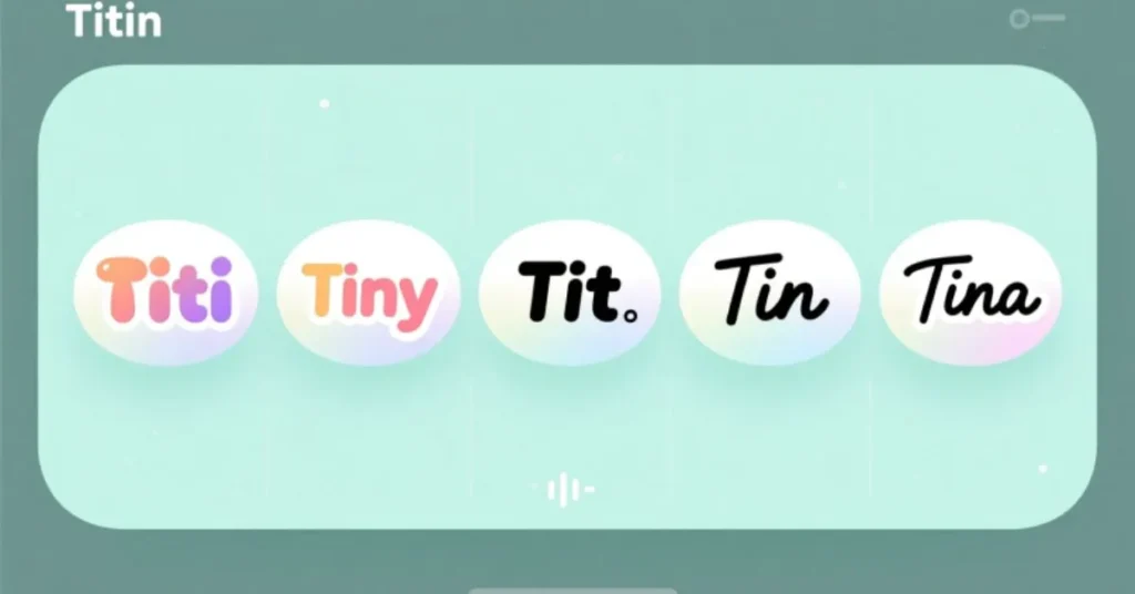 Short & Simple Nicknames