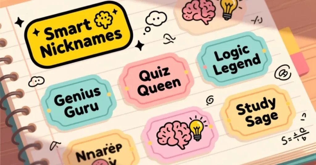 Smart Nicknames for School Labels