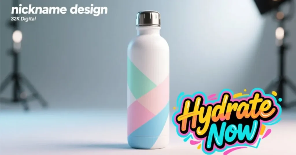 Trendy & Modern Nicknames for Water Bottles