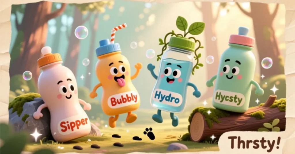 Unique Nicknames for Water Bottles