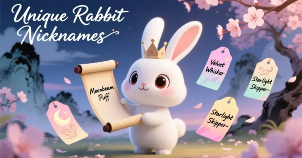 Unique Rabbit Nicknames 
