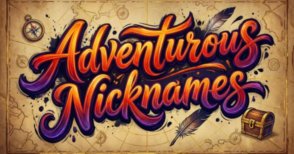 Adventurous Nicknames
