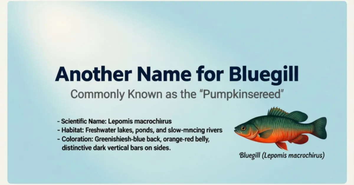 Another Name For Bluegill Crossword