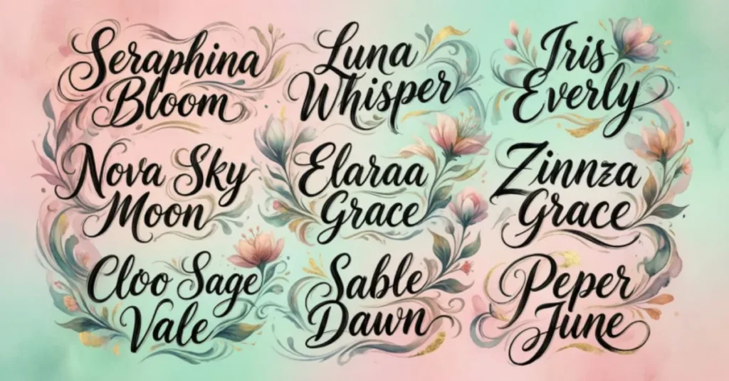 Artistic Nicknames for Girls