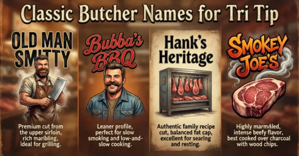Classic Butcher Names for Tri Tip