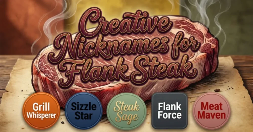 Creative Nicknames for Flank Steak 