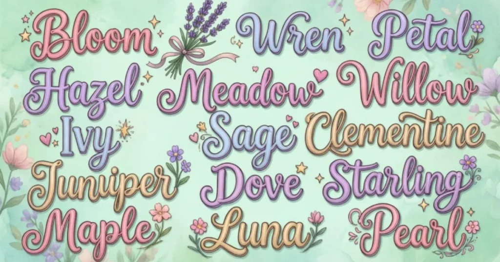 Cute Last Names for Girls