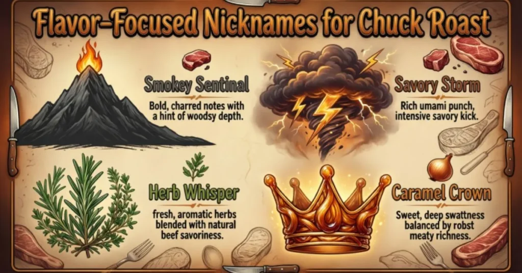 Flavor-Focused Nicknames 