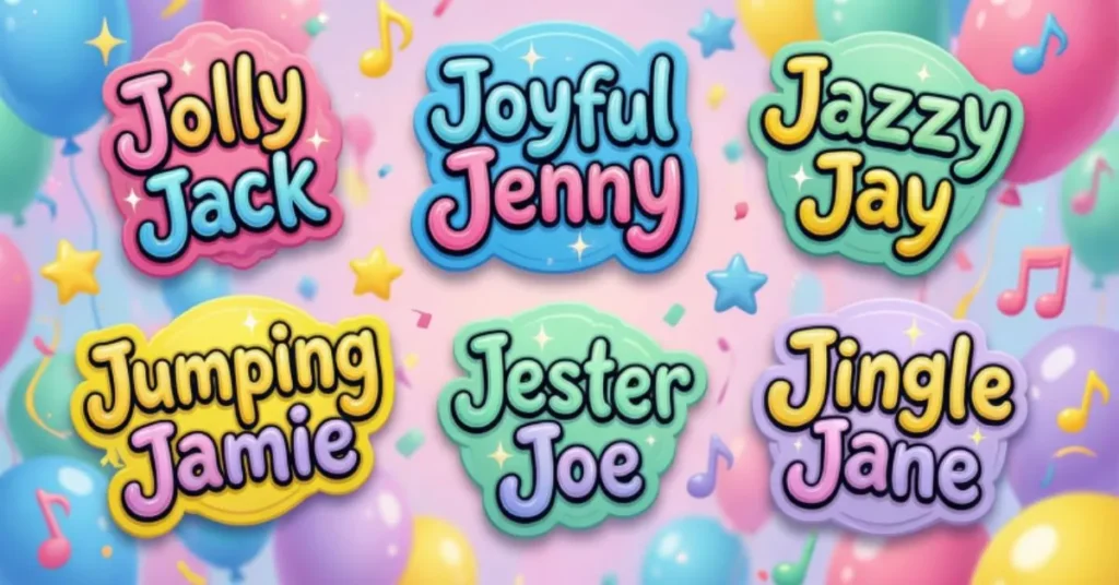 Fun & Playful Nicknames Starting With J