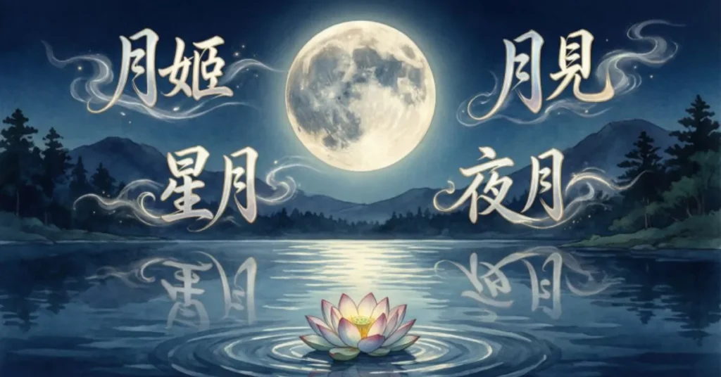 Japanese Moon Nicknames for Girls